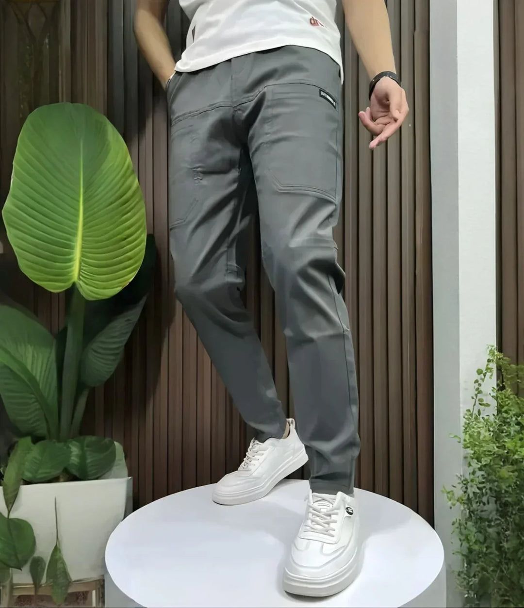 William - Elastické cargo nohavice