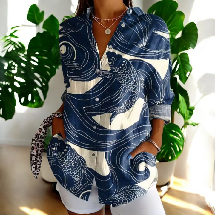 Phoebe™ - Farebná jarná blúzka