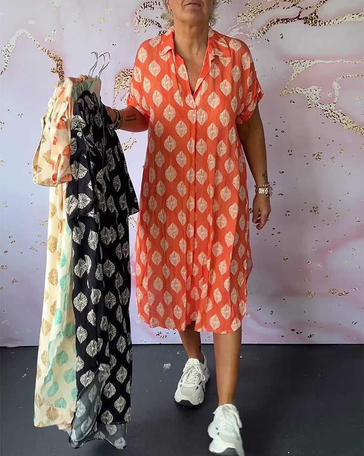 Liora™ | Jarné šaty s klopou