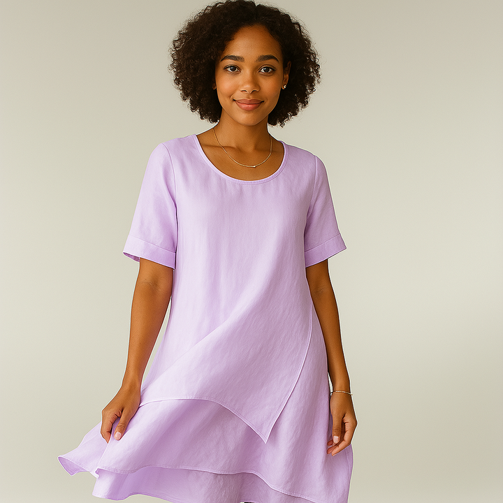 Jessica - Šaty s krátkym rukávom 