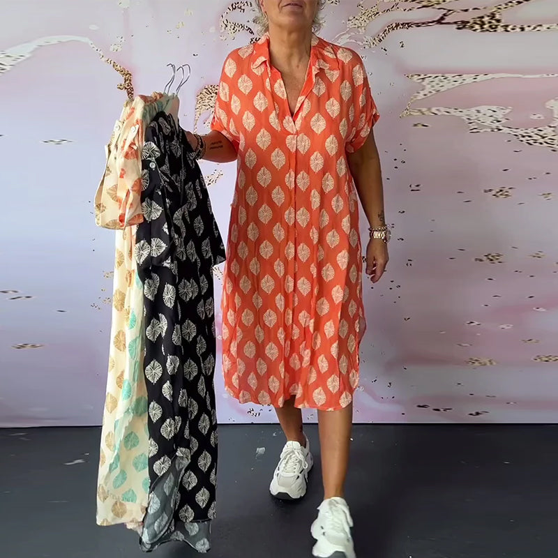 Liora™ | Jarné šaty s klopou