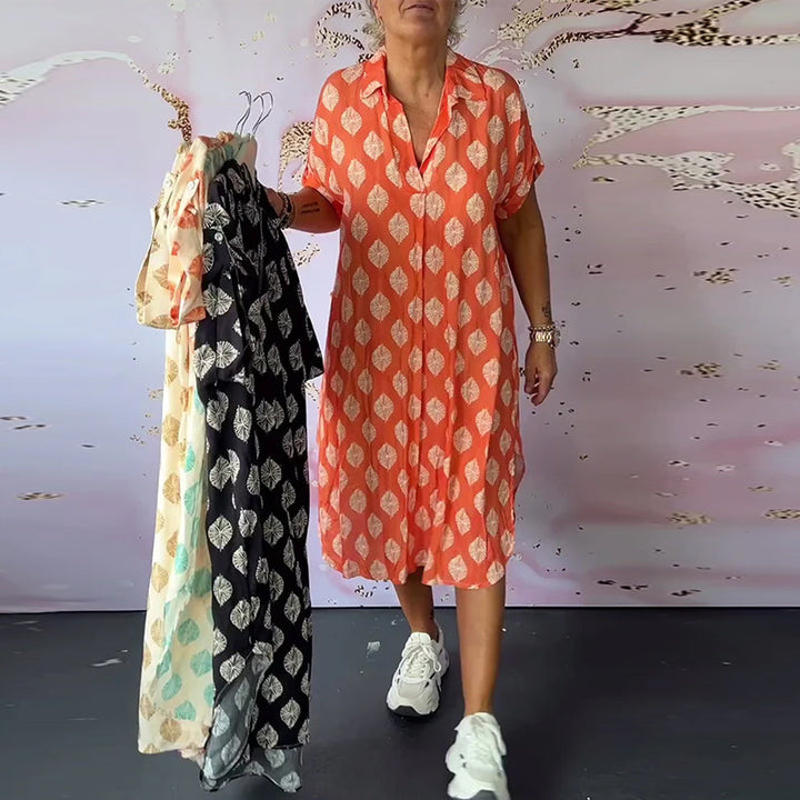 Liora™ | Jarné šaty s klopou