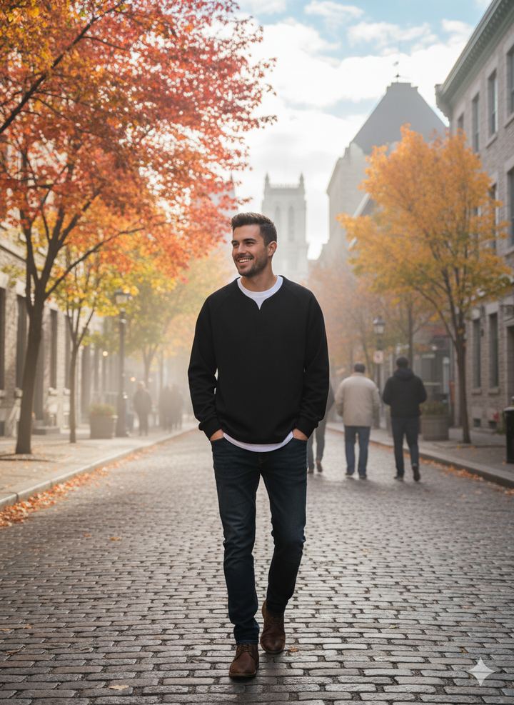 Alex | Vrstvené tričko s dlhým rukávom na každý deň