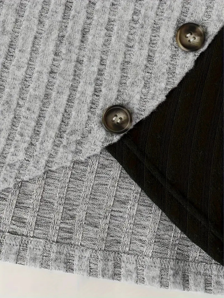 KAIA LEŽÉRNY ÚPLETOVÝ TRIČKO S DLHÝM RUKÁVOM 