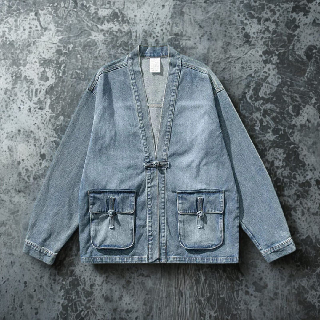 Džínsové kimono Vintage Wash