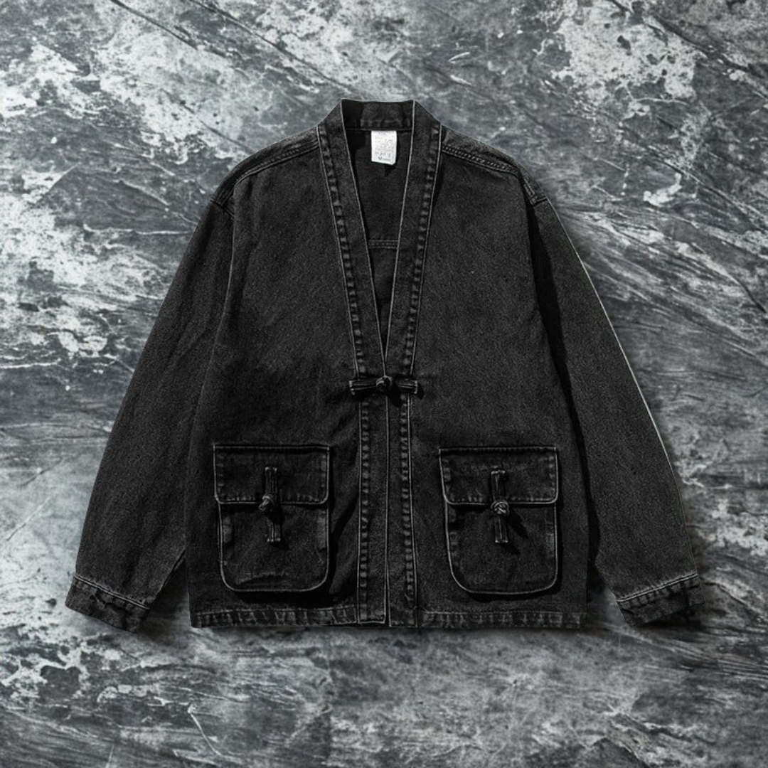 Džínsové kimono Vintage Wash