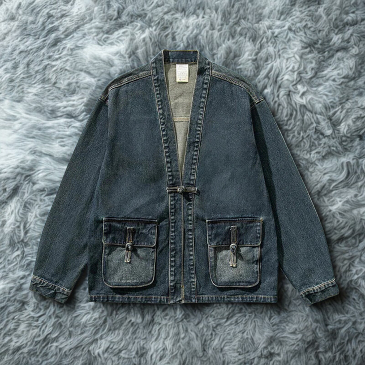 Džínsové kimono Vintage Wash