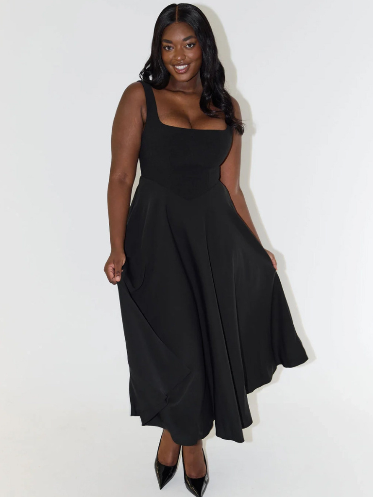 Lottie - Dlhé šaty bez rukávov