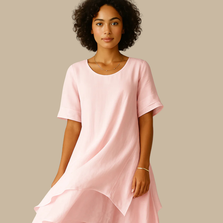 Jessica - Šaty s krátkym rukávom 