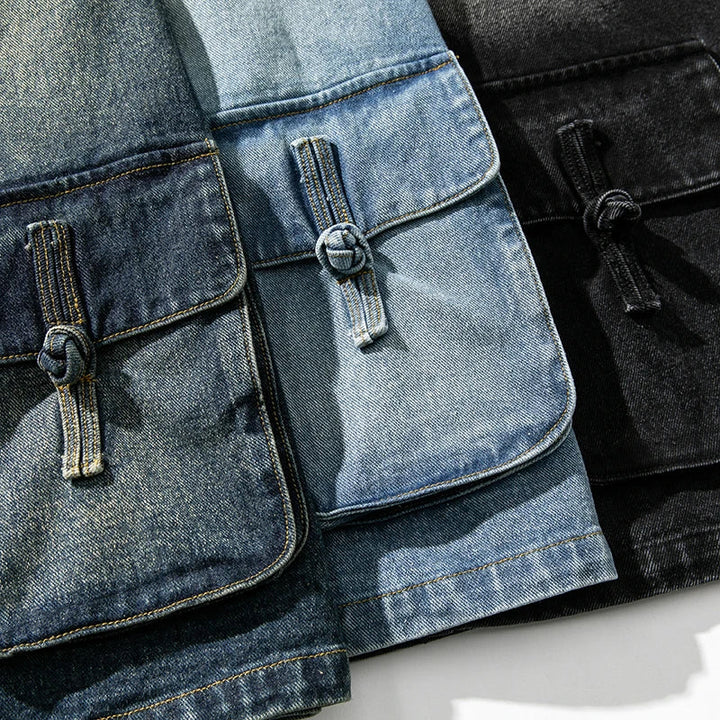 Džínsové kimono Vintage Wash