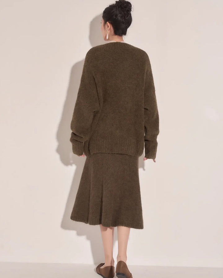 Mabel - Pohodlný pletený kombinéza