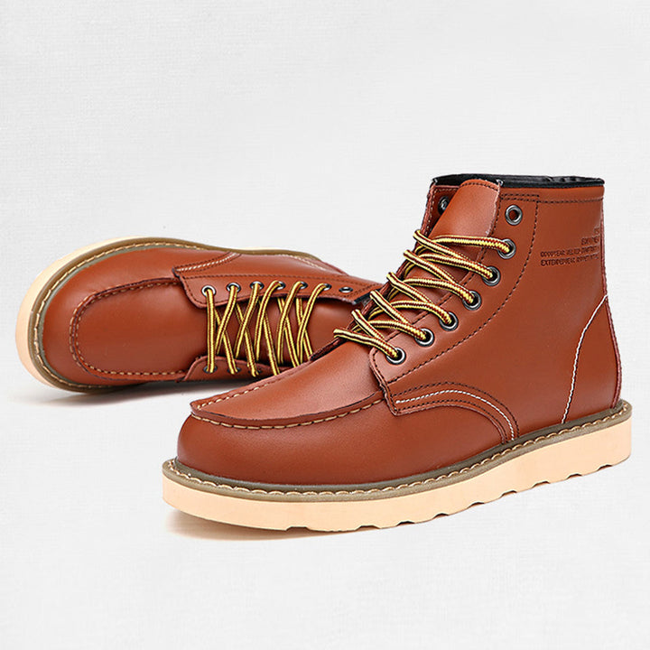 George - Retro kožené čižmy