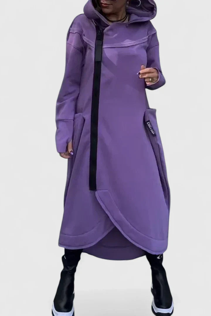 Jessamine | Kardigán s kapucňou a bočným zipsom