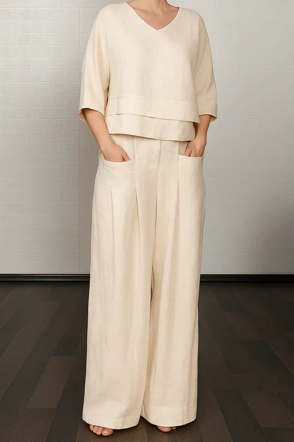 Milana - Elegantná ležérna dvojdielna súprava