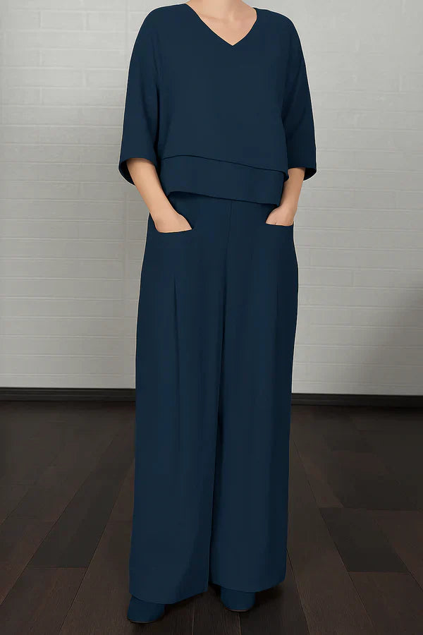 Milana - Elegantná ležérna dvojdielna súprava