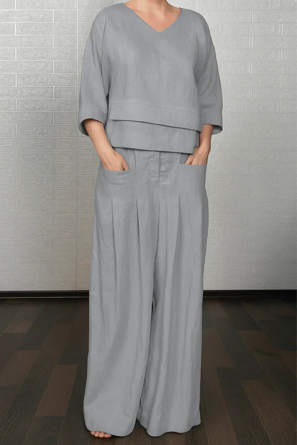 Milana - Elegantná ležérna dvojdielna súprava