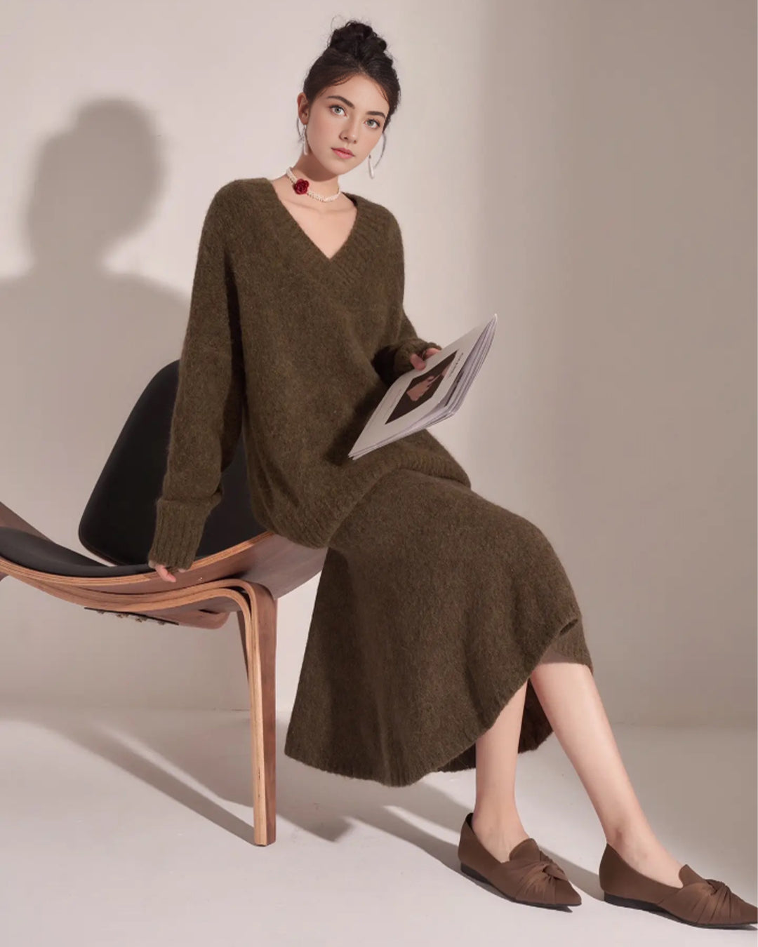 Mabel - Pohodlný pletený kombinéza